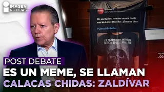 Es un meme, se llaman calacas chidas: Zaldívar sobre playera de la ‘Santa Muerte’ | Post Debate