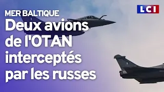 Ukraine : deux avions de l'Otan interceptés au-dessus de la mer Baltique, selon Moscou