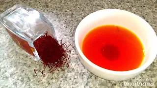 How to make Saffron liquid☺