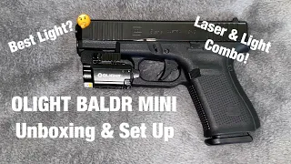 Olight Baldr Mini Unboxing & Setup W/ Glock 19
