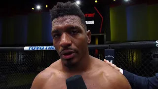 Alonzo Menifield Octagon Interview | UFC Vegas 62