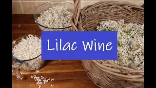 Lilac Wine - Simple & Sensational Home Brewed Country Wine