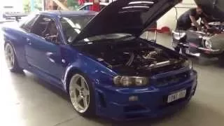 Nissan Skyline R34 GTR Sond Turbo  Stutututu ^^