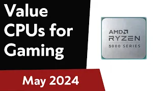 TOP-5. Best Value CPUs for Gaming. April 2024. Price-Performance Rating