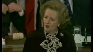 Margaret Thatcher Queens Speech 1981