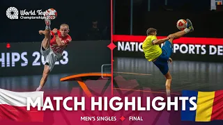 World Teqball Championships | Men's Singles, Final | Highlights