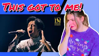 I'm literally crying!!! Dimash "All By Myself" Bastau 2017 REACTION