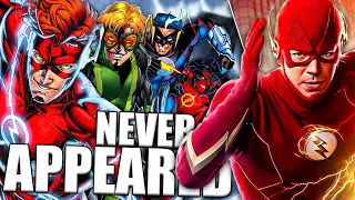 The Flash: Every Comic Character Who Never Appeared