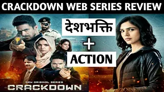 Crackdown Review | Crackdown Web Series Review | Crackdown | Crackdown voot