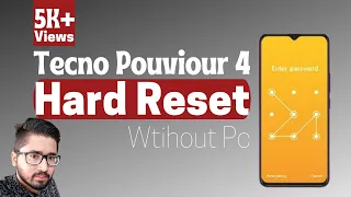 Tecno Pouvoir 4 Hard Reset Without PC | How To Hard Reset Tecno Pouvoir 4