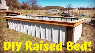 STOP Building Wooden Raised Beds!! | How To Build The BEST Raised Bed For The Money!