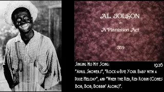 Al Jolson Performs in 'A Plantation Act' - 1926 Rare Vitaphone Sound Short Film (Audio Enhanced)