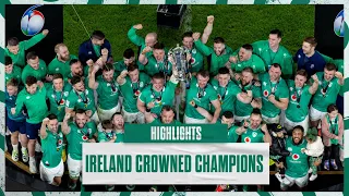 Highlights: Ireland Crowned Champions