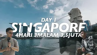 LIBURAN PUAS SINGAPORE CUMA 3,5JT (TERMASUK USS, PSWT, HOTEL, MAKAN) - DAY 1