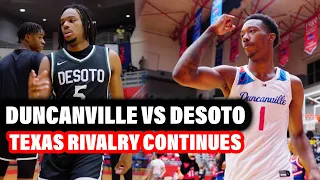 THE MOST EXCITING GAME IN TEXAS!!  Duncanville vs Desoto Ron Holland Shuts Gym Down Sold Out 🎟 Game