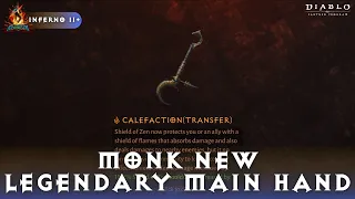 Diablo Immortal - Monk New Inferno II+ Legendary Main Hand