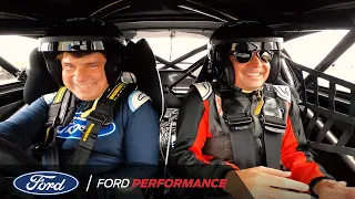 Jimmy Fallon & Jim Farley Test Drive the Mustang Supercar | Ford Performance