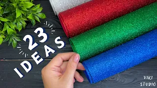 🔥 23 IDEAS 🔥🔥 Easy Flowers EVA Foam Sheet Flowers DIY Tutorial Crafts