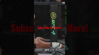 UFC 4: Amazing Left Hook Knockout! #ufc4 #gaming #mma #ufc #subscribe #knockout #shorts