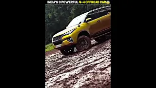 Top 3 bast offroading car🥵 in low budget || Mr Unknown Biker || #shorts #viralshorts #viral