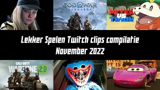 Lekker Spelen Twitch clips compilatie - November 2022