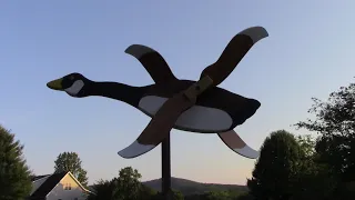 How to make Best DIY WHIRLIGIG Goose with two blade hubs -  Part 3