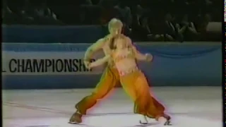 Torvill & Dean (GBR) - 1984 World Professional Championship, Ice Dancing, Tech Dance "Song of India"