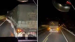 Vídeo mostra tentativa de assalto na BR-452, em Goiás