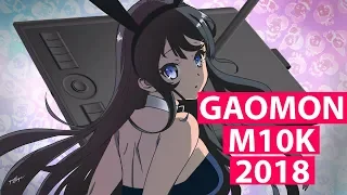 Digital Drawing Bunny Girl From Seishun buta yarō  + Review of GAOMON M10K 2018