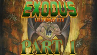 Ultima series - FM-Towns - Ultima III: Exodus pt.1