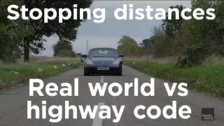 Stopping Distances: Real World vs Highway Code