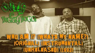 Snoop Doggy Dogg - What's My Name? (Who Am I?) (Original) (Instrumental) (Unreleased) (1993)