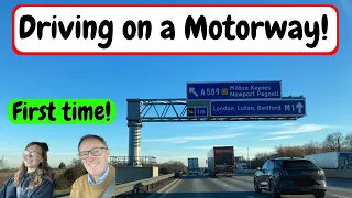 Motorway Driving Lesson for newly qualified driver | First time on Motorway