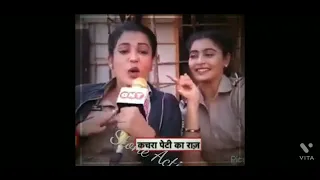 Madam sir Karishma Singh and Haseena Malik offscreen Maste🥰 By Stone Action 🥰