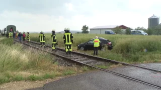 Unfall mit Dampflok 03.07.2017