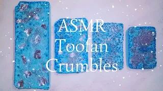 Sky Blue Glitter Slabs Gym Chalk Reforms Crush | ASMR | Sleep Aid | Oddly Satisfying | Relaxing