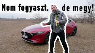 Benzines, amit eltennénk a jövőnek: Mazda 3 Skyactiv-X