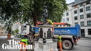 Black Lives Matter sculpture removed by Bristol council