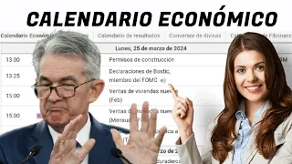 CALENDARIO ECONÓMICO! DATOS DE INFLACIÓN Y PIB