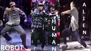 Robot VS Human VS Alien // Incredible Dance Moves Ver.4 "Dance Battle Compilations"