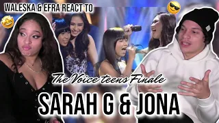 Waleska & Efra react to Sarah G & Jona 'Better Days' FINALE Performance🎤