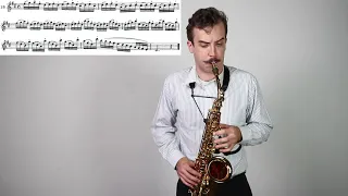ASBOA All-Region JR Saxophone - Rubank Advanced Method p. 52