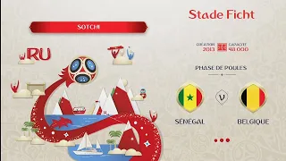 FIFA 18 : Sénégal X Belgium | FIFA World Cup