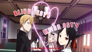 [Anime Blind Test] - weird OST