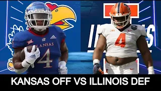 Kansas Offense vs Illinois Defense | 2024 NFL Draft Film |