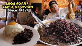 LEGENDARY TAPSI NI VIVIAN since 1984 | BEST TAPSILOG RESTAURANT | KUYA DEX (HD)