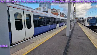 Full Journey On The Elizabeth Line From Abbey Wood to Heathrow Terminal 4