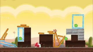 Official Angry Birds Walkthrough Poached Eggs 3-14