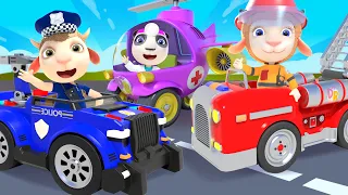 Rescue Team Mission | Patrol Station + Super Cars | Funny Cartoon for Kids | Dolly and Friends 3D