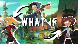 WHAT IF SASHA Arrived In NEWTOPIA , Marcy In Wartwood & Anne At Toad Tower | Amphibia What If